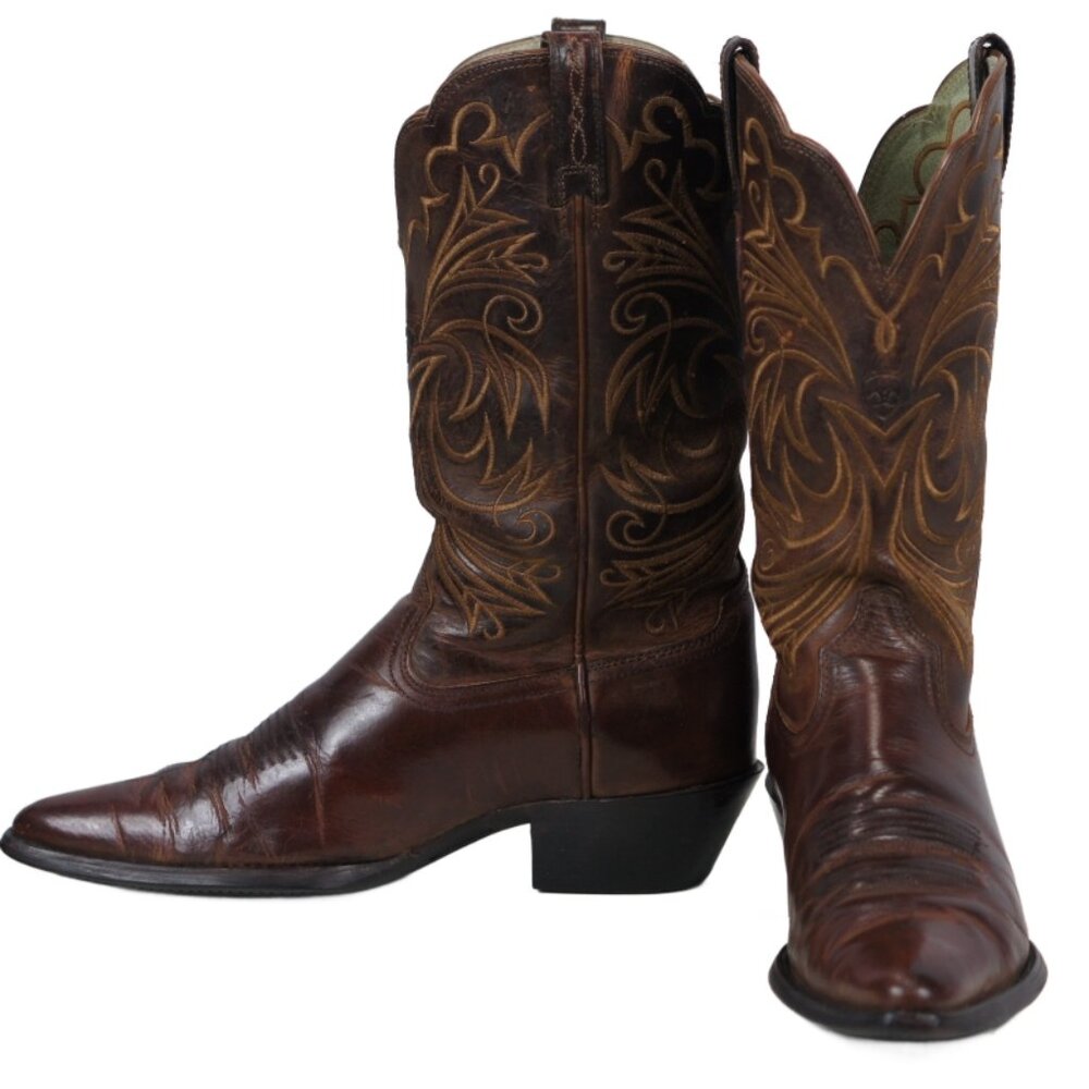 Ariat Heritage Distressed Brown Cowboy Western Riding Boots 15728 Women's 7.5 B